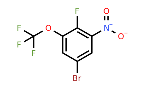 1807122-33-3 | 1-Bromo-4-fluoro-3-nitro-5-(trifluoromethoxy)benzene
