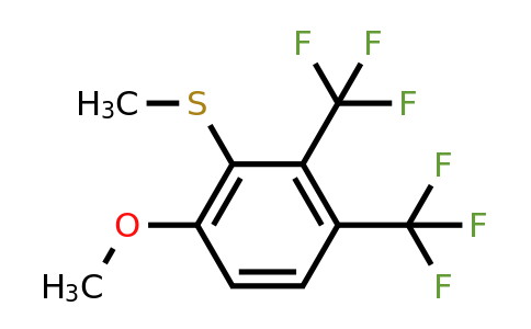1807122-51-5 | 2,3-Bis(trifluoromethyl)-6-methoxythioanisole