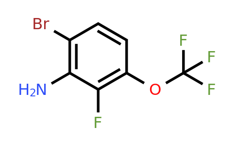 1807123-16-5 | 6-Bromo-2-fluoro-3-(trifluoromethoxy)aniline