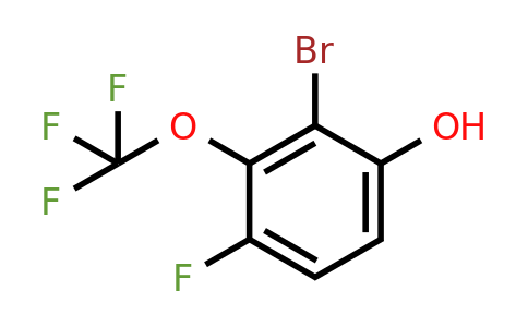 1807123-25-6 | 2-Bromo-4-fluoro-3-(trifluoromethoxy)phenol