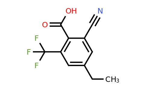 1807124-68-0 | 2-Cyano-4-ethyl-6-(trifluoromethyl)benzoic acid