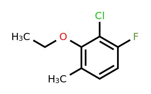 1807126-81-3 | 3-Chloro-2-ethoxy-4-fluorotoluene