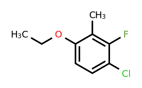 1807126-90-4 | 3-Chloro-6-ethoxy-2-fluorotoluene