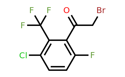 1807126-97-1 | 3'-Chloro-6'-fluoro-2'-(trifluoromethyl)phenacyl bromide