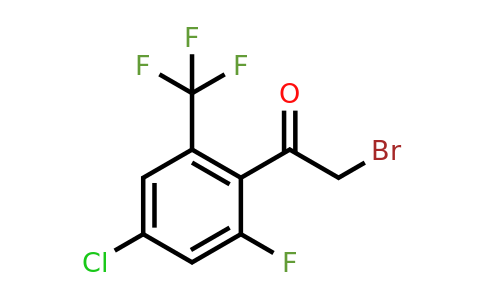 1807127-04-3 | 4'-Chloro-2'-fluoro-6'-(trifluoromethyl)phenacyl bromide