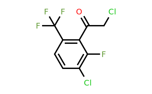 1807127-28-1 | 3'-Chloro-2'-fluoro-6'-(trifluoromethyl)phenacyl chloride