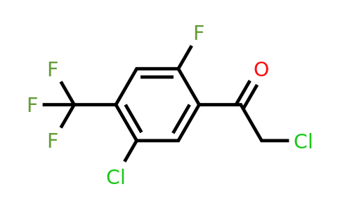 1807127-38-3 | 5'-Chloro-2'-fluoro-4'-(trifluoromethyl)phenacyl chloride