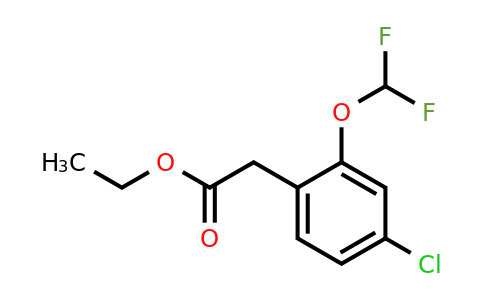 1807133-87-4 | Ethyl 4-chloro-2-(difluoromethoxy)phenylacetate