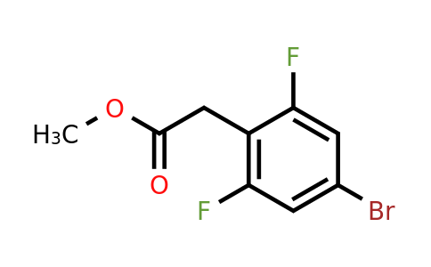 1807134-97-9 | Methyl 4-bromo-2,6-difluorophenylacetate