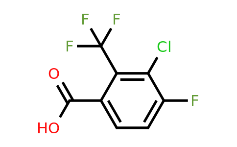 1807135-13-2 | 3-Chloro-4-fluoro-2-(trifluoromethyl)benzoic acid