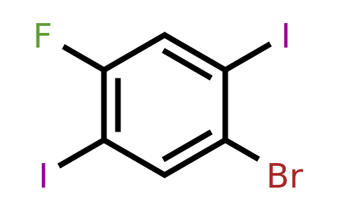 1807135-36-9 | 1-Bromo-2,5-diiodo-4-fluorobenzene