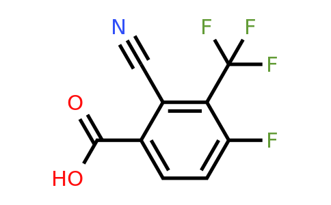 1807139-92-9 | 2-Cyano-4-fluoro-3-(trifluoromethyl)benzoic acid