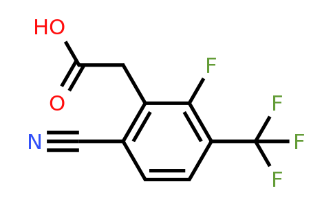 1807140-20-0 | 6-Cyano-2-fluoro-3-(trifluoromethyl)phenylacetic acid