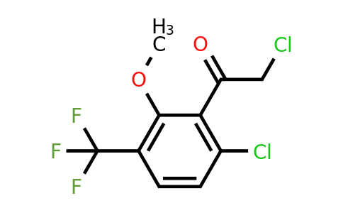 1807141-48-5 | 6'-Chloro-2'-methoxy-3'-(trifluoromethyl)phenacyl chloride