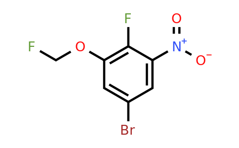 1807142-96-6 | 1-Bromo-4-fluoro-3-fluoromethoxy-5-nitrobenzene