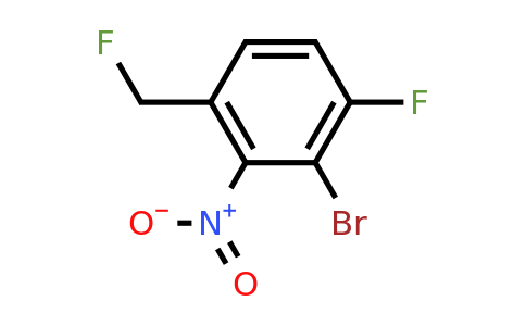 1807143-08-3 | 1-Bromo-6-fluoro-3-fluoromethyl-2-nitrobenzene