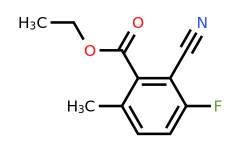 1807143-15-2 | Ethyl 2-cyano-3-fluoro-6-methylbenzoate