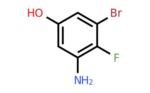 1807143-38-9 | 3-Bromo-2-fluoro-5-hydroxyaniline