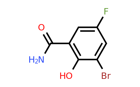 1807143-62-9 | 3-Bromo-5-fluoro-2-hydroxybenzamide