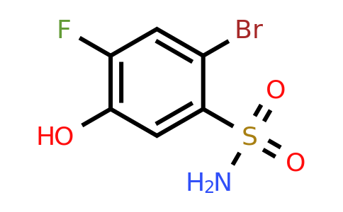 1807143-67-4 | 2-Bromo-4-fluoro-5-hydroxybenzenesulfonamide