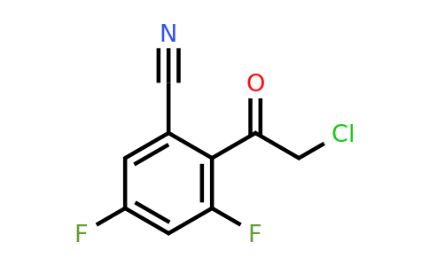 1807143-95-8 | 2'-Cyano-4',6'-difluorophenacyl chloride