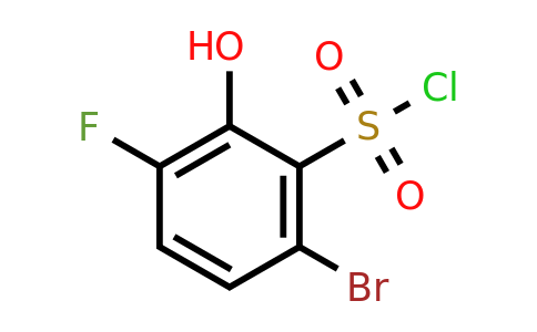 1807144-14-4 | 6-Bromo-3-fluoro-2-hydroxybenzenesulfonyl chloride