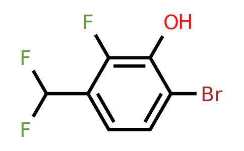 1807144-43-9 | 4-Bromo-2-fluoro-3-hydroxybenzodifluoride