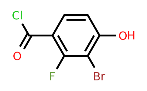 1807145-24-9 | 3-Bromo-2-fluoro-4-hydroxybenzoyl chloride