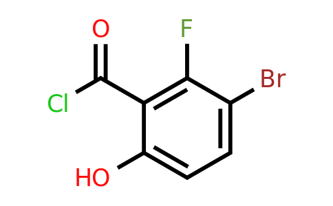 1807145-29-4 | 3-Bromo-2-fluoro-6-hydroxybenzoyl chloride