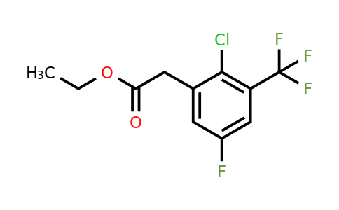 1807145-82-9 | Ethyl 2-chloro-5-fluoro-3-(trifluoromethyl)phenylacetate
