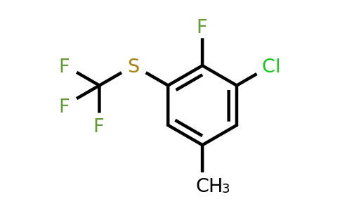1807146-30-0 | 3-Chloro-4-fluoro-5-(trifluoromethylthio)toluene