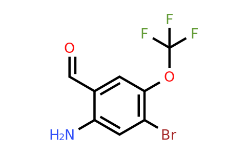 1807146-51-5 | 2-Amino-4-bromo-5-(trifluoromethoxy)benzaldehyde