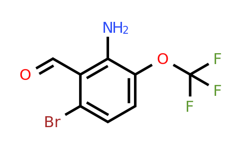 1807146-64-0 | 2-Amino-6-bromo-3-(trifluoromethoxy)benzaldehyde