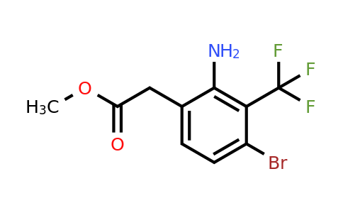 1807147-50-7 | Methyl 2-amino-4-bromo-3-(trifluoromethyl)phenylacetate