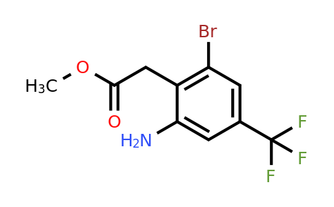 1807147-57-4 | Methyl 2-amino-6-bromo-4-(trifluoromethyl)phenylacetate