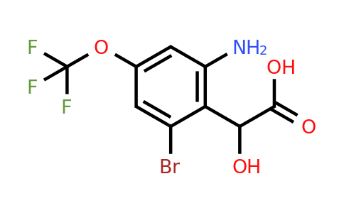 1807149-44-5 | 2-Amino-6-bromo-4-(trifluoromethoxy)mandelic acid