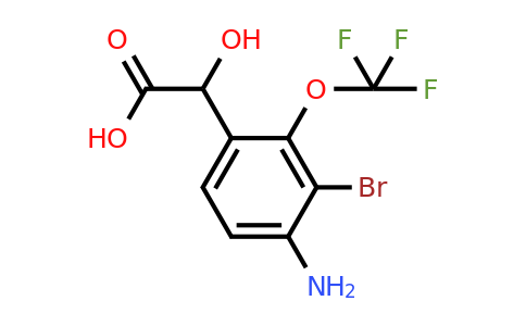 1807149-58-1 | 4-Amino-3-bromo-2-(trifluoromethoxy)mandelic acid
