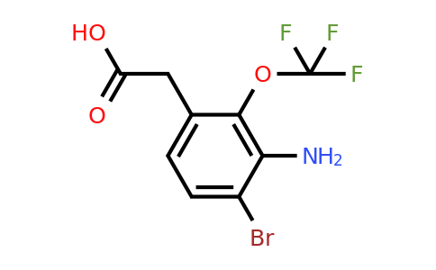1807149-66-1 | 3-Amino-4-bromo-2-(trifluoromethoxy)phenylacetic acid