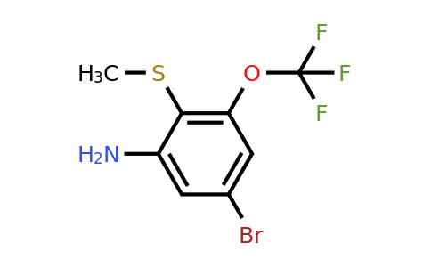 1807150-38-4 | 2-Amino-4-bromo-6-(trifluoromethoxy)thioanisole