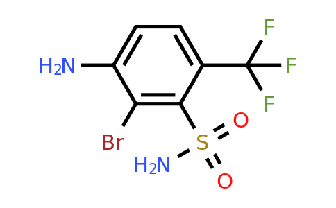 1807150-99-7 | 3-Amino-2-bromo-6-(trifluoromethyl)benzenesulfonamide