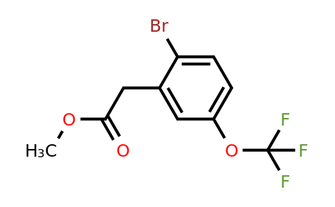 1807152-22-2 | Methyl 2-bromo-5-(trifluoromethoxy)phenylacetate
