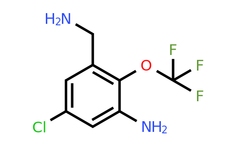 1807152-25-5 | 3-Amino-5-chloro-2-(trifluoromethoxy)benzylamine