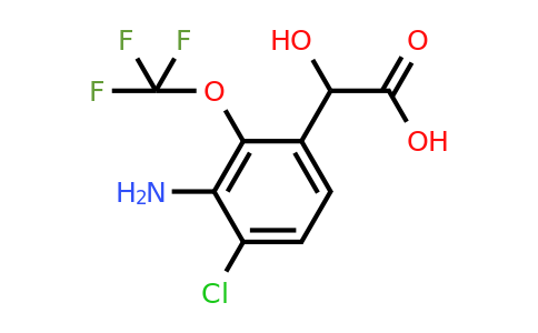 1807153-22-5 | 3-Amino-4-chloro-2-(trifluoromethoxy)mandelic acid