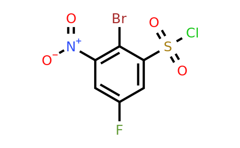 1807153-26-9 | 2-Bromo-5-fluoro-3-nitrobenzenesulfonyl chloride
