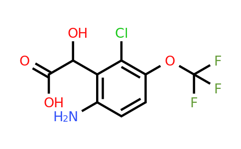 1807153-37-2 | 6-Amino-2-chloro-3-(trifluoromethoxy)mandelic acid