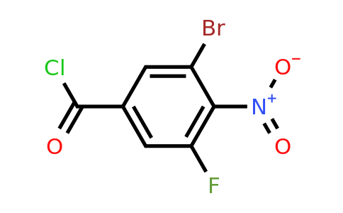 1807153-82-7 | 3-Bromo-5-fluoro-4-nitrobenzoyl chloride