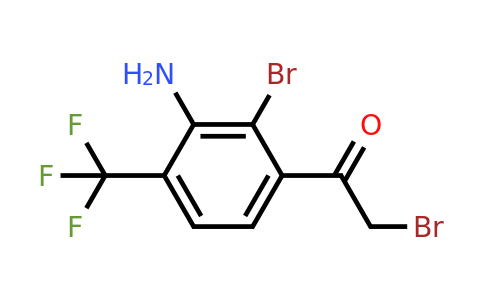 1807153-84-9 | 3'-Amino-2'-bromo-4'-(trifluoromethyl)phenacyl bromide