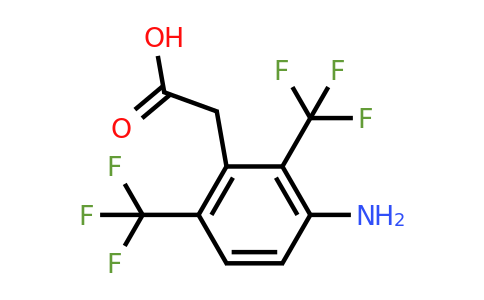 1807154-13-7 | 3-Amino-2,6-bis(trifluoromethyl)phenylacetic acid