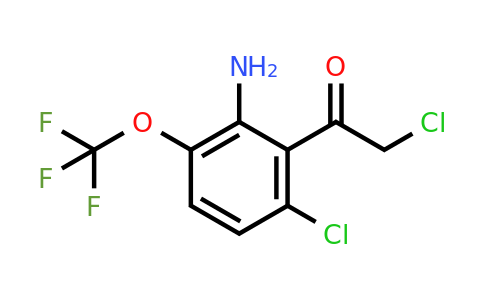 1807154-29-5 | 2'-Amino-6'-chloro-3'-(trifluoromethoxy)phenacyl chloride