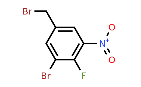 1807154-46-6 | 3-Bromo-4-fluoro-5-nitrobenzyl bromide